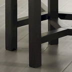 Bittar Transitional Brown Grey 20-inch Faux Marble Top Nesting Side Table by Furniture of America