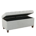 Copper Grove Muir Button Tufted Storage Bench