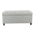 Copper Grove Muir Button Tufted Storage Bench