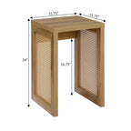 Convenience Concepts Northfield Weave End Table