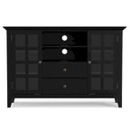 WYNDENHALL Normandy SOLID WOOD 53 inch Wide TV Media Stand For TVs up to 60 inches