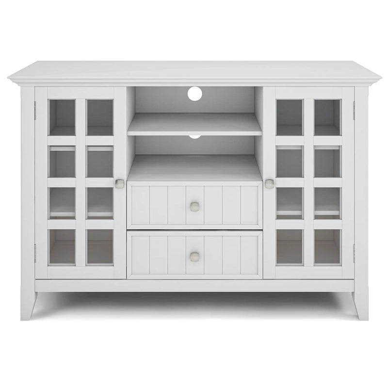 WYNDENHALL Normandy SOLID WOOD 53 inch Wide TV Media Stand For TVs up to 60 inches