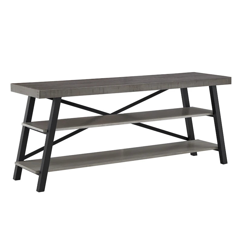 Bryson Rustic X-Base 60-inch TV Stand by iNSPIRE Q Classic
