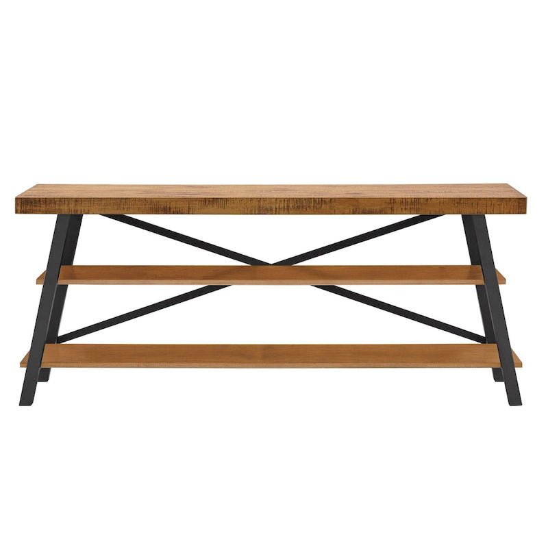 Bryson Rustic X-Base 60-inch TV Stand by iNSPIRE Q Classic