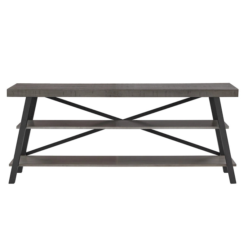 Bryson Rustic X-Base 60-inch TV Stand by iNSPIRE Q Classic
