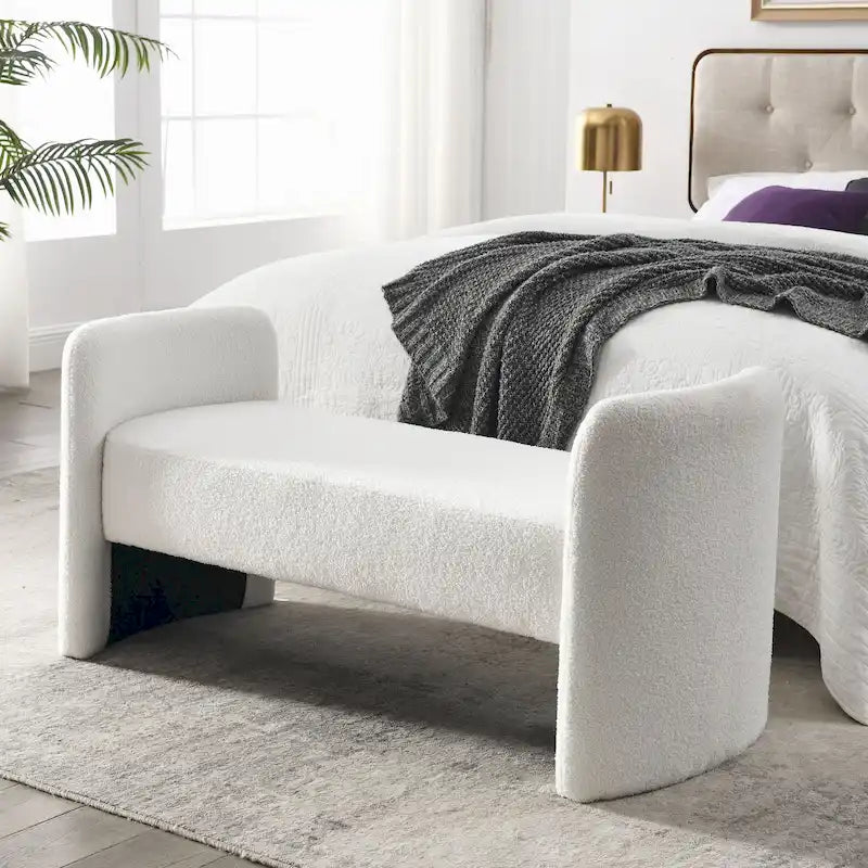 Modern Bench for Bedroom End of Bed