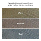 Plank and Beam Queen-Size Bed with Panel Headboard and Storage Drawers