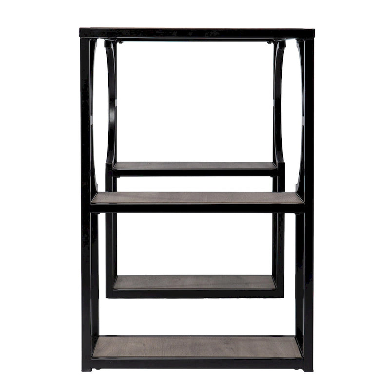 SEI Furniture Tynhill Transitional Brown Wood Desk