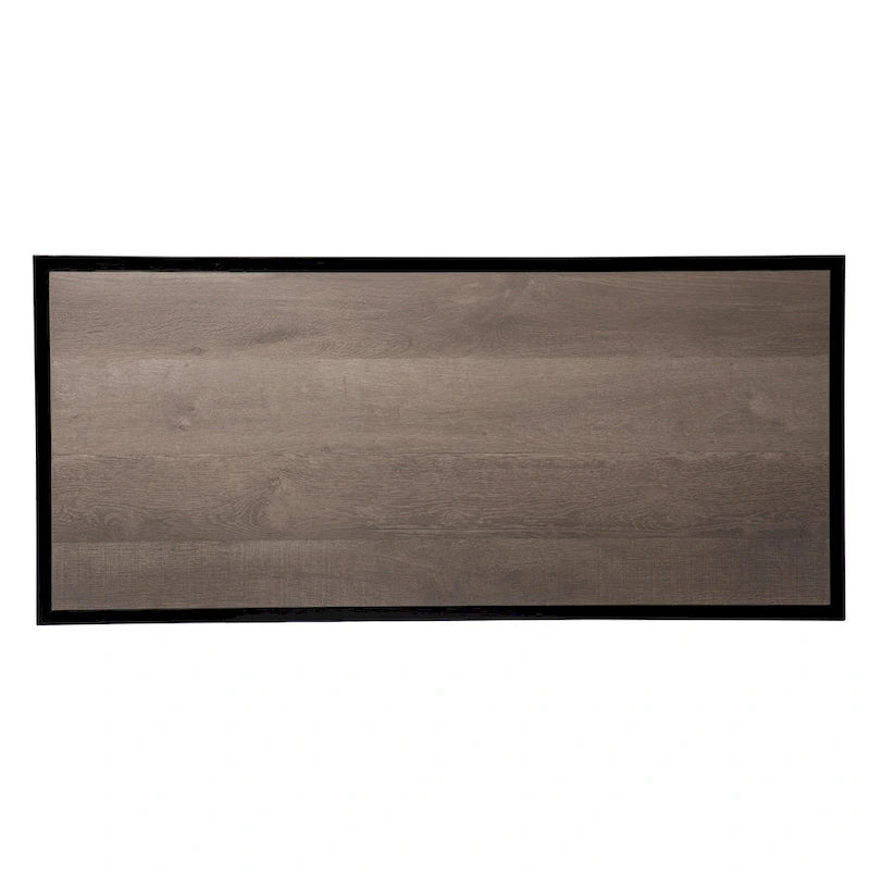 SEI Furniture Tynhill Transitional Brown Wood Desk