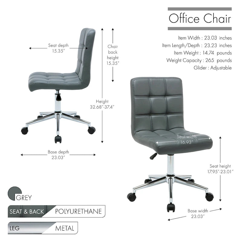 Porthos Home Finch Office Chair