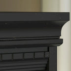 Fairview 60W Desk with Hutch, and Storage Set by Bush Furniture