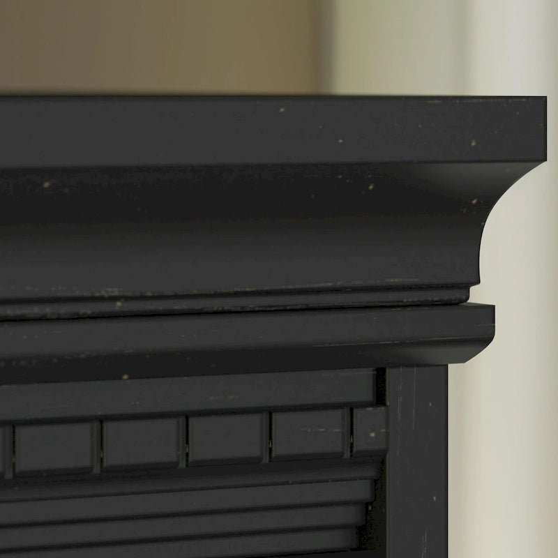 Fairview 60W Desk with Hutch, and Storage Set by Bush Furniture