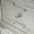 Eaen Glam Silver Wood 2-Drawer Nightstand by Furniture of America