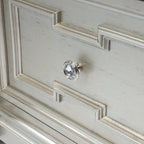 Eaen Glam Silver Wood 2-Drawer Nightstand by Furniture of America