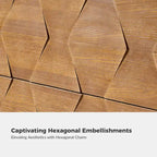 Ethe Mid-Century 2-Drawer Storage Nightstand with Adjustable Solid Wood legs and Charging Station Set of 2 By HULALA HOME