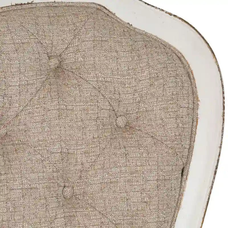 Magnolia Manor Antique White Weathered Bark Jr Executive Desk Chair