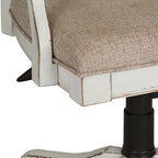 Magnolia Manor Antique White Weathered Bark Jr Executive Desk Chair