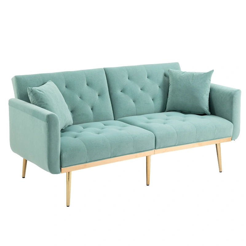 Modular Accent Sofa with Metal Feet - 30.31 x 30.71 x 65.36