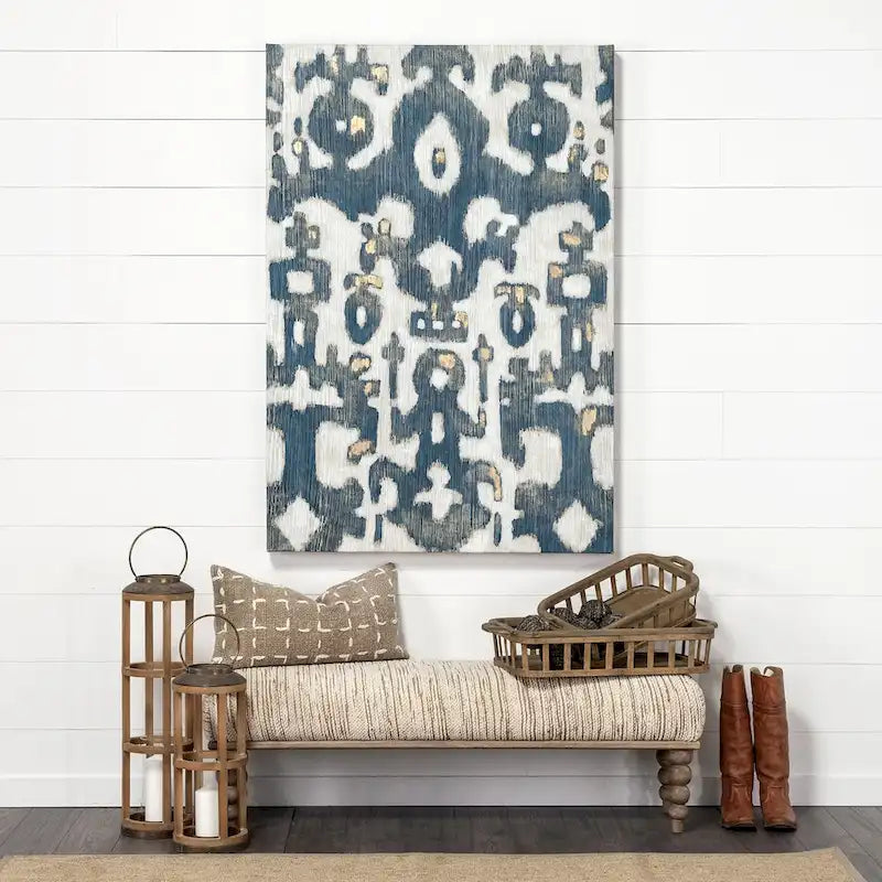 Alder II Cream Upholstered Seat w/ Wood Base Accent Bench - 55W x 16D x 18H