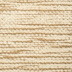 Alder II Cream Upholstered Seat w/ Wood Base Accent Bench - 55W x 16D x 18H