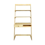 Freestanding Ladder Desk with Drawer with Solid American Hardwood
