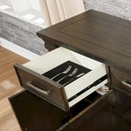 The Gray Barn Ruddy Road Espresso Farmhouse 60-inch Sideboard Buffet