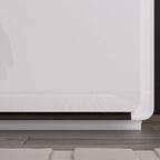 LED Nightstand White Modern Nightstand LED Night Stand Bedside Table