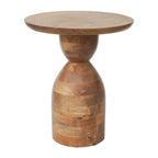 Sagebrook Home Mango Wood Hourglass Accent Table Wood - 16 x 16 x 19