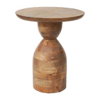 Sagebrook Home Mango Wood Hourglass Accent Table Wood - 16 x 16 x 19