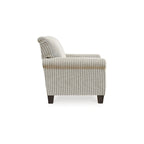 Signature Design by Ashley Valerani Brown/Beige Accent Chair - 36W x 36D x 36H