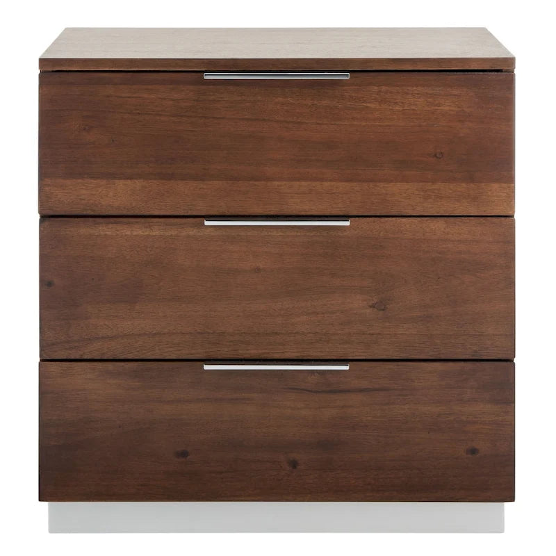 SAFAVIEH Deep 3-Drawer Nightstand