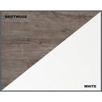 Saint Birch Finley Contemporary Two-Tone 59-inch Writing Desk with Storage