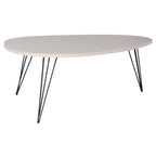 SAFAVIEH Louann Oak Finish/ Black Coffee Table - 44 x 31.5 x 15.6 - 44Wx32Dx16H