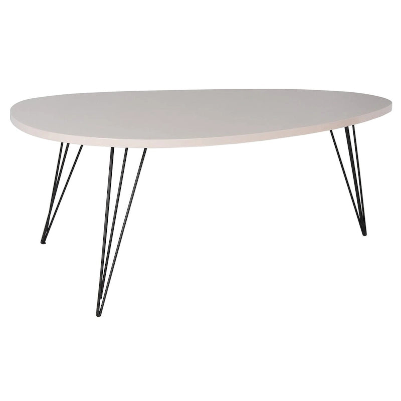 SAFAVIEH Louann Oak Finish/ Black Coffee Table - 44 x 31.5 x 15.6 - 44Wx32Dx16H