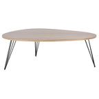 SAFAVIEH Louann Oak Finish/ Black Coffee Table - 44 x 31.5 x 15.6 - 44Wx32Dx16H