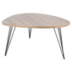 SAFAVIEH Louann Oak Finish/ Black Coffee Table - 44 x 31.5 x 15.6 - 44Wx32Dx16H