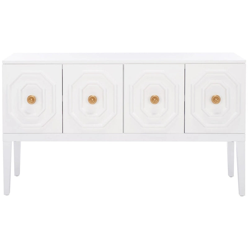 SAFAVIEH Chelsie 3 Door 2-Shelf Sideboard - 54 W x 14 D x 30 H - 54Wx14Dx30H