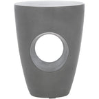 SAFAVIEH Hadil Concrete Indoor/ Outdoor Accent Table - 14.1 x 14.1 x 17.7 - 14Wx14Dx18H