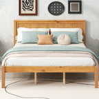 Platform Bed Frame with Headboard