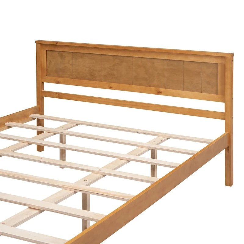 Platform Bed Frame with Headboard