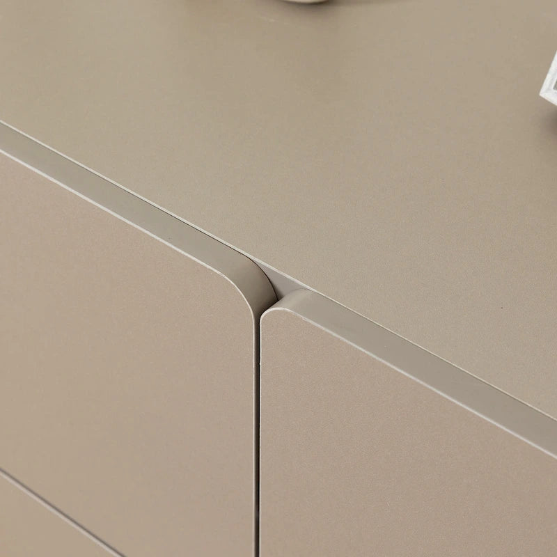 6-Drawer 47 in. W Dresser Chest of Drawers,Buffet Server Console Table Storge Cabinets,Accent Storage Cabinets No Handle