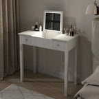 32.99 Makeup Storage Table Makeup With LED Light &Mirror