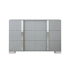 Mirrored Storage Cabinet with 6 Drawers