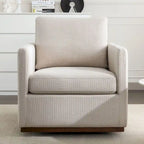 Mid Century Modern Swivel Accent Chair Armchair for Living Room