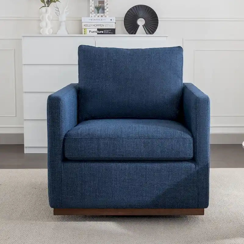 Mid Century Modern Swivel Accent Chair Armchair for Living Room