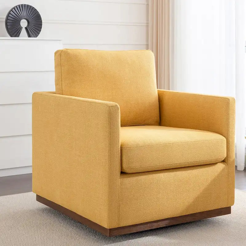 Mid Century Modern Swivel Accent Chair Armchair for Living Room