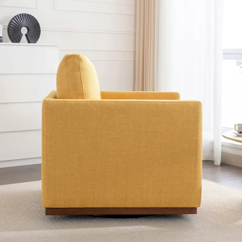 Mid Century Modern Swivel Accent Chair Armchair for Living Room