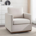 Mid Century Modern Swivel Accent Chair Armchair for Living Room