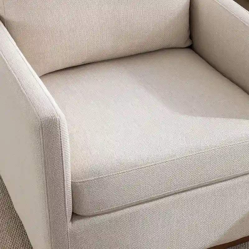 Mid Century Modern Swivel Accent Chair Armchair for Living Room