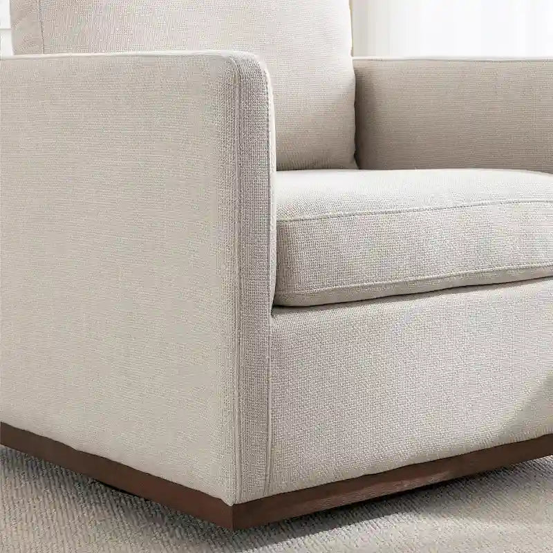 Mid Century Modern Swivel Accent Chair Armchair for Living Room